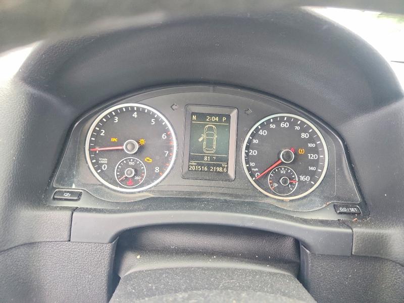 2012 Volkswagen Tiguan VIN WVGAV7AXXCW004645 COPART salvage auction — FRONT END, Ct - Cert Of Title-Salvage, sold $425 on 2026-07-09 (photo 9)
