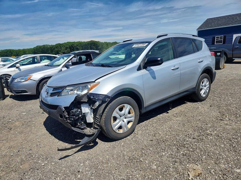 2015 Toyota Rav 4 VIN JTMBFREV4FD169004 COPART salvage auction — FRONT END, Ma - Cert Of Title-Reconstrctd Coll, sold $4,300 on 2026-07-08 (photo 1)