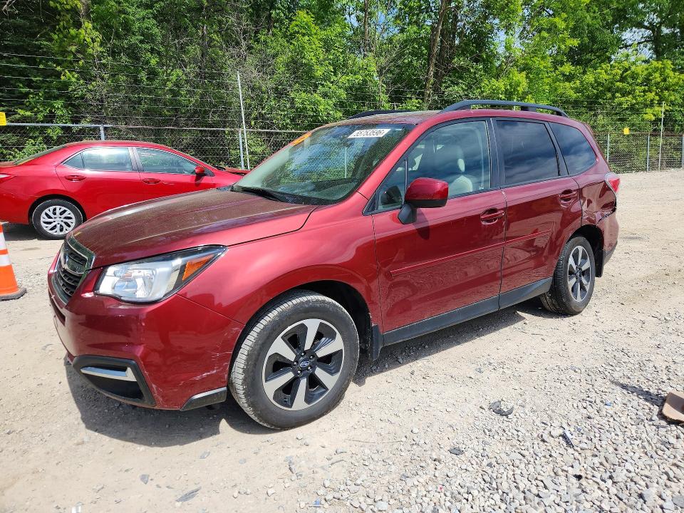 2017 Subaru Forester VIN JF2SJAEC4HH432717 COPART salvage auction — REAR END, Oh - Cert Of Title-Salvage, sold $825 on 2026-07-29 (photo 1)