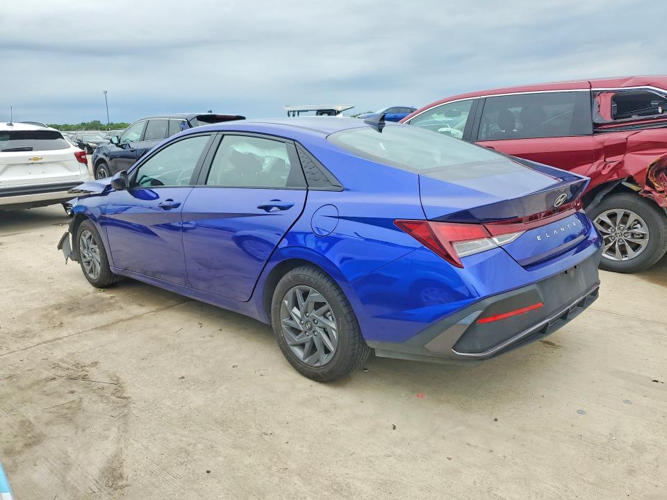 2024 Hyundai Elantra VIN KMHLM4DGXRU678627 COPART salvage auction — FRONT END, TX - SALVAGE VEHICLE TITLE, sold $3,250 on 2026-07-23 (photo 2)