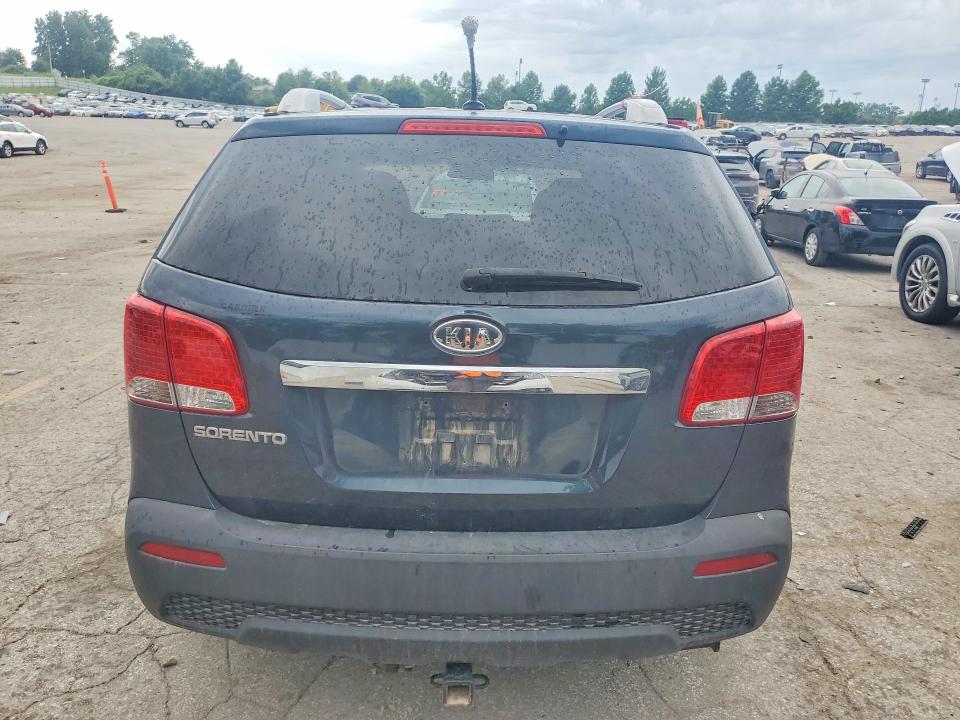2011 Kia Sorento VIN 5XYKT4A25BG122941 COPART salvage auction — FRONT END, Mo - Salvage Certificate Of Title, sold $525 on 2026-07-07 (photo 6)