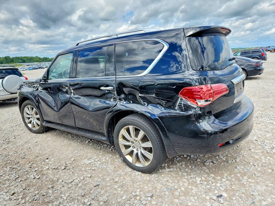 2014 Infiniti Qx80 VIN JN8AZ2NC6E9352256 COPART salvage auction — SIDE, Mi - Dealer Only Clean Title, sold $2,450 on 2026-07-09 (photo 2)
