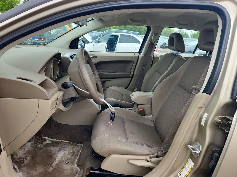 2009 Dodge Caliber VIN 1B3HB48A89D170955 COPART salvage auction — FRONT END, On - Permit No Brand - Unfit, sold $250 on 2026-07-09 (photo 8)