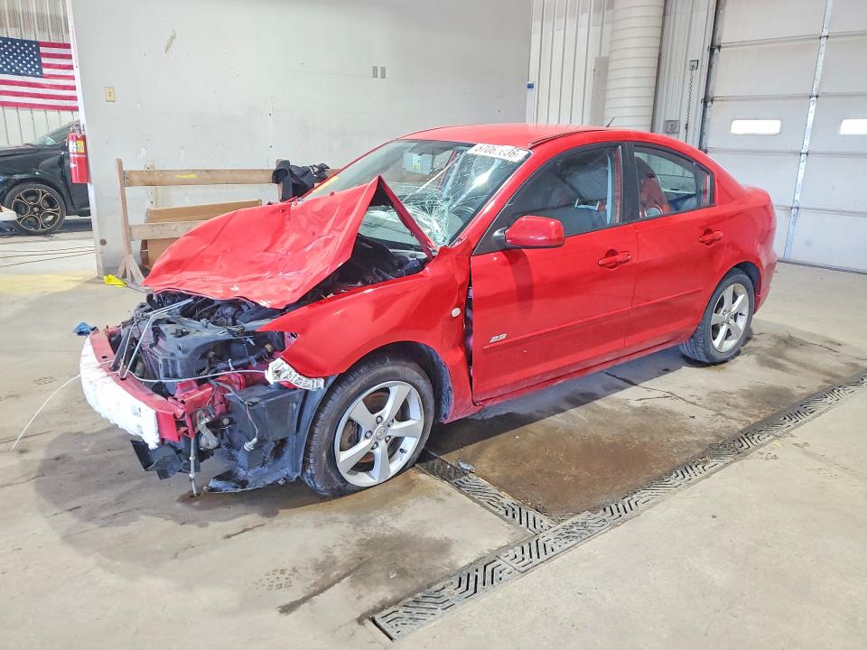 2005 Mazda 3 VIN JM1BK323651259539 COPART salvage auction — FRONT END, PA - CERTIFICATE OF SALVAGE, sold $375 on 2026-07-13 (photo 1)