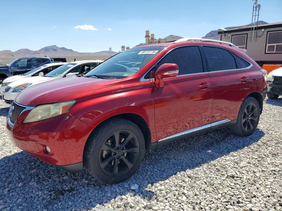 2010 Lexus Rx 350 VIN JTJZK1BA6A2002013 COPART salvage auction — REAR END, Nv - Salvage Title, sold $4,300 on 2026-07-06 (photo 1)