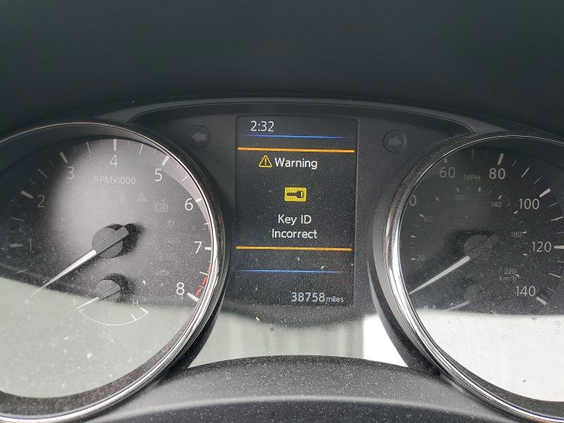 2020 Nissan Rogue VIN JN1BJ1CW8LW376929 COPART salvage auction — FRONT END, NY - MV-907A SALVAGE CERTIFICATE, sold $2,750 on 2026-07-27 (photo 9)