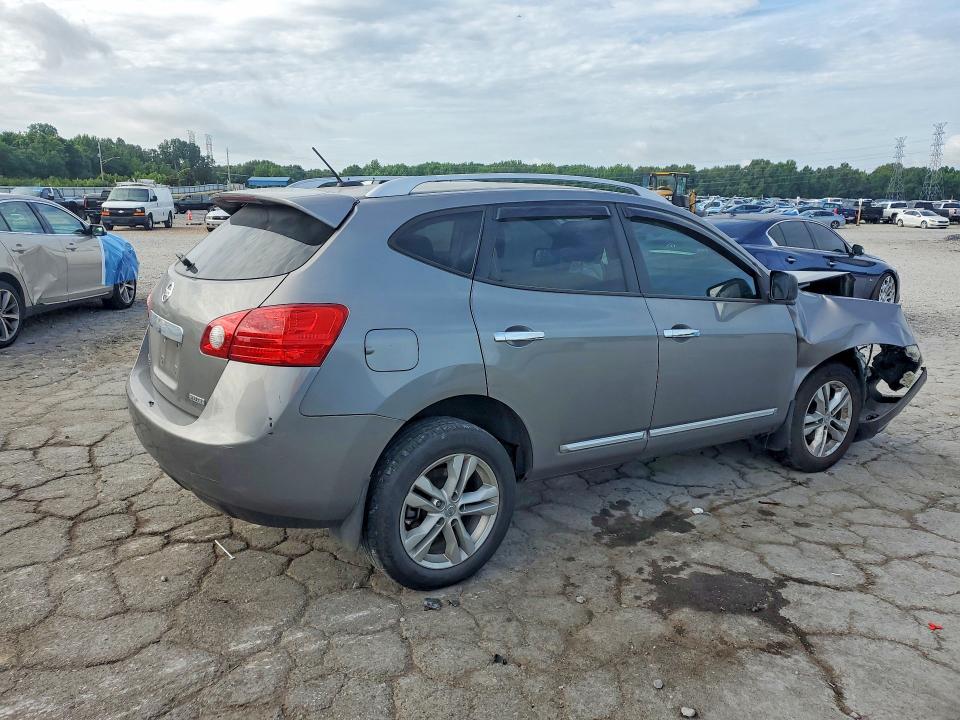 2015 Nissan Rogue VIN JN8AS5MT1FW151164 COPART salvage auction — FRONT END, Tn - Salvage Certificate, sold $700 on 2026-07-09 (photo 3)