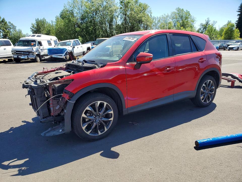2016 Mazda Cx-5 VIN JM3KE4DY8G0777240 COPART salvage auction — FRONT END, Or - Salvage Title Certificate, sold $125 on 2026-07-27 (photo 1)