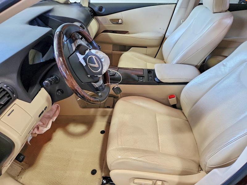2013 Lexus Rx VIN 2T2BK1BAXDC157668 COPART salvage auction — FRONT END, VA - CERT OF TITLE - SALVAGE, sold $2,750 on 2026-07-02 (photo 7)