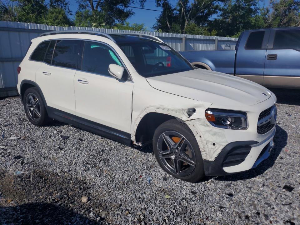 2021 Mercedes-benz Glb VIN W1N4M4GB7MW109765 COPART salvage auction — FRONT END, Fl - Cert Of Title Slvg Rebuildable, sold $4,100 on 2026-07-28 (photo 4)