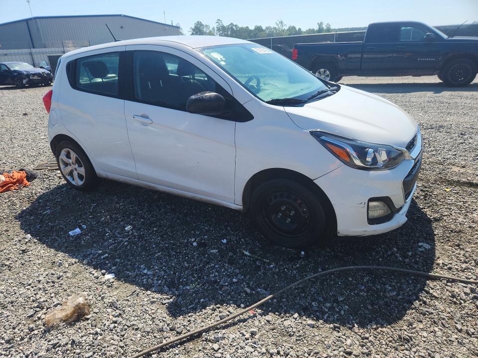 2020 Chevrolet Spark VIN KL8CB6SAXLC418853 COPART salvage auction — MECHANICAL, SC - CERT OF TITLE-SALVAGE, sold $700 on 2026-07-27 (photo 4)