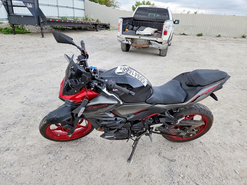 2025 Kawasaki VIN ML5ERGF10SDA36865 COPART salvage auction — FRONT END, Ne - Cert Of Title-Salvage, sold $1,550 on 2026-07-09 (photo 3)