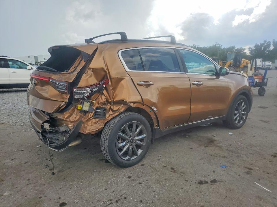 2020 Kia Sportage VIN KNDP63AC8L7666641 COPART salvage auction — REAR END, Fl - Cert Of Title Slvg Rebuildable, sold $3,000 on 2026-07-20 (photo 3)