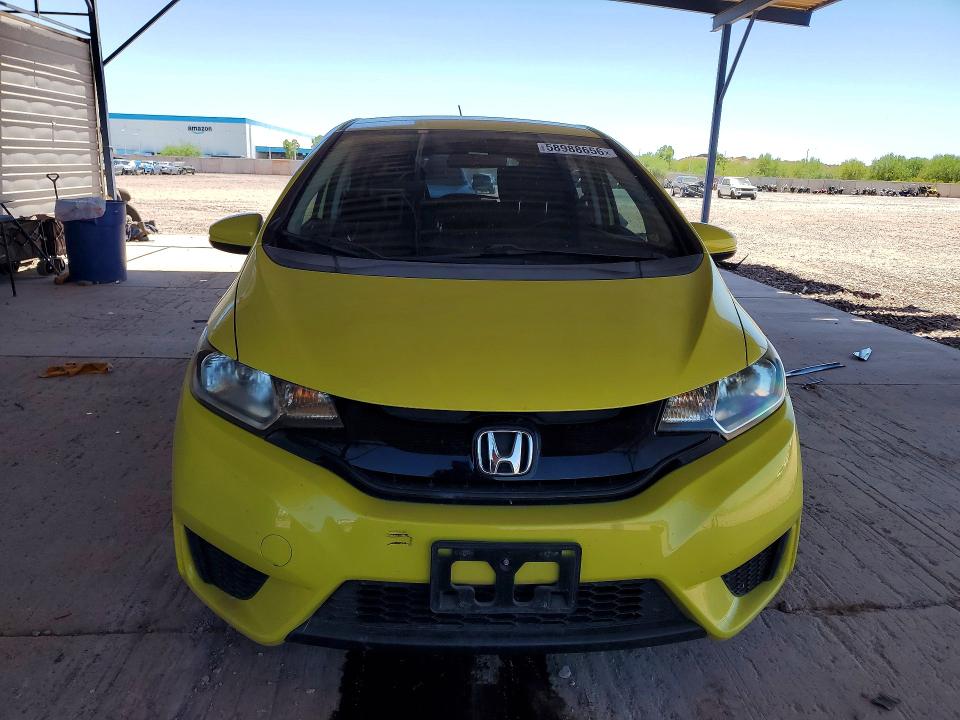 2016 Honda Fit VIN JHMGK5H53GX033046 COPART salvage auction — UNDERCARRIAGE, Az - Cert Of Title - Salvage, sold $5,300 on 2026-07-09 (photo 5)