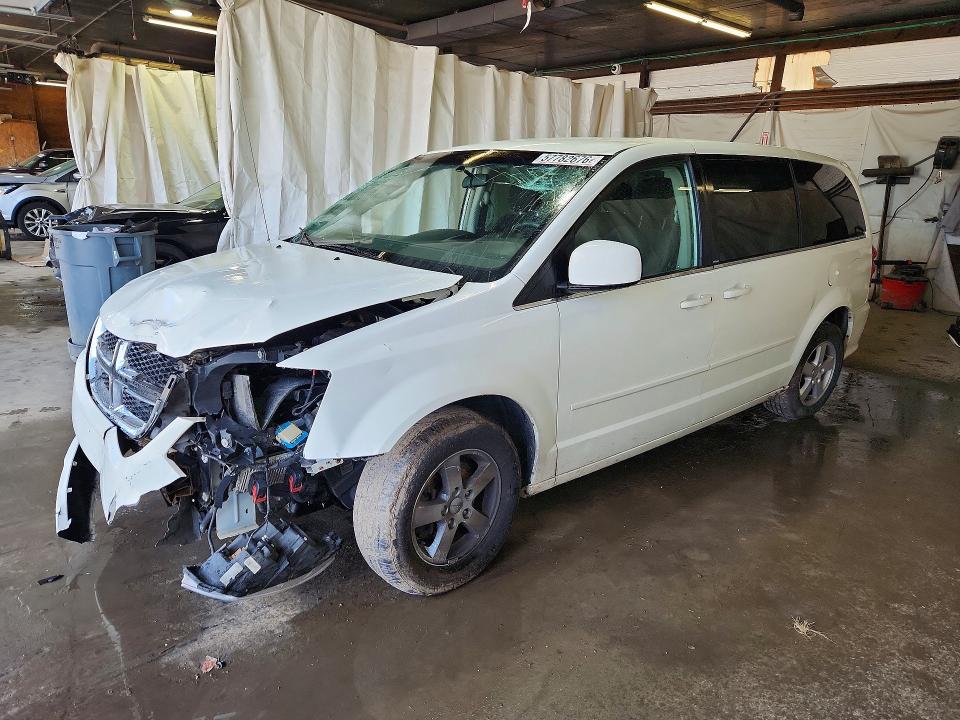 2012 Dodge Caravan VIN 2C4RDGDG4CR109454 COPART salvage auction — FRONT END, Oh - Cert Of Title-Salvage, sold $350 on 2026-07-30 (photo 1)