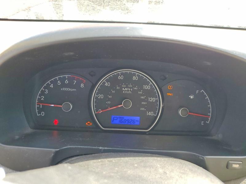 2010 Hyundai Elantra VIN KMHDU4AD3AU843890 COPART salvage auction — FRONT END, Ca - Salvage Certificate, sold $825 on 2026-07-20 (photo 9)