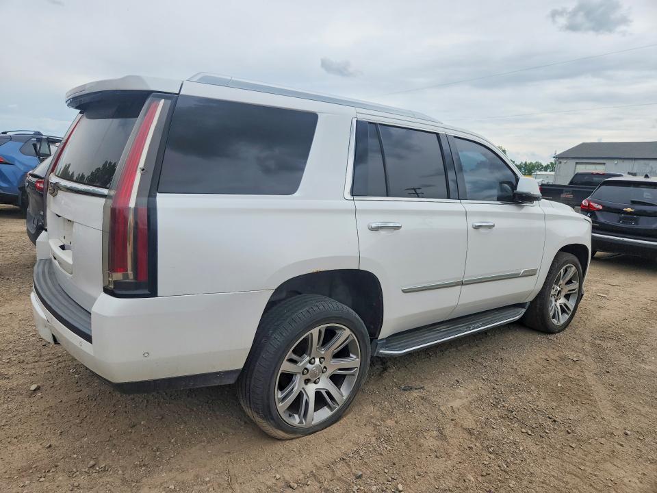 2017 Cadillac Escalade VIN 1GYS4BKJ9HR158157 COPART salvage auction — FRONT END, Mi - Dealer Only Clean Title (P), sold $7,600 on 2026-07-29 (photo 3)