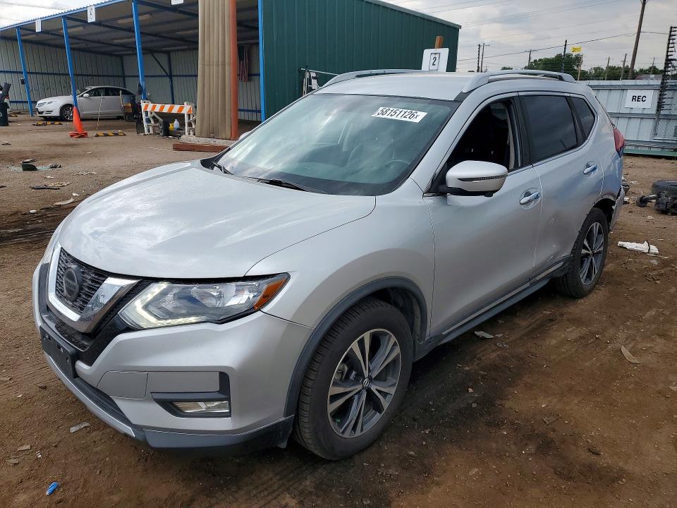 2018 Nissan Rogue VIN JN8AT2MV8JW319162 COPART salvage auction — REAR END, Co - Salvage Title, sold $3,200 on 2026-07-29 (photo 1)