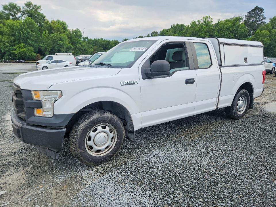 2017 Ford F-150 VIN 1FTEX1C89HKD20068 COPART salvage auction — MINOR DENT/SCRATCHES, NC - DEALER ONLY CLEAN TITLE, sold $2,600 on 2026-07-09 (photo 1)