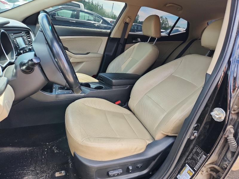 2014 Kia Optima VIN KNAGN4A73E5491349 COPART salvage auction — FRONT END, On - Permit No Brand - Unfit, sold $1,000 on 2026-07-07 (photo 7)