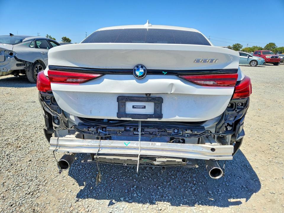 2021 BMW VIN WBA53AK07M7J38547 COPART salvage auction — REAR END, Ca - Salvage Certificate, sold $5,600 on 2026-07-21 (photo 6)