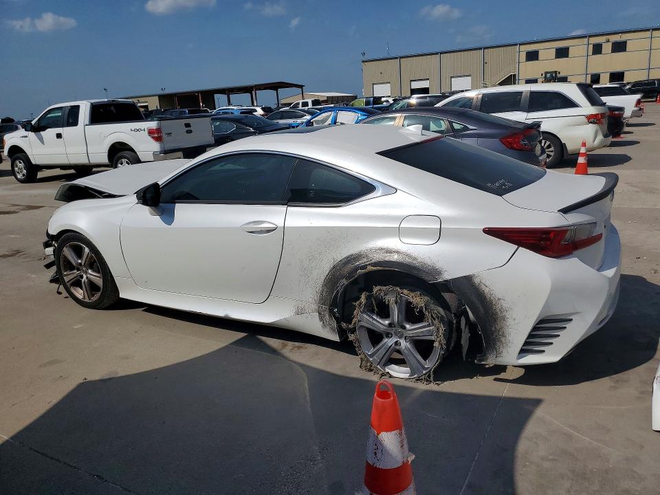 2016 Lexus VIN JTHHA5BC2G5004163 COPART salvage auction — FRONT END, Tx - Certificate Of Title, sold $2,700 on 2026-07-30 (photo 2)