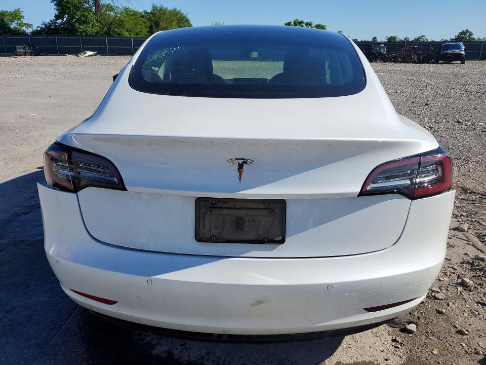 2021 Tesla Model 3 VIN 5YJ3E1EA8MF913327 COPART salvage auction — SIDE, Mo - Salvage Certificate Of Title, sold $5,500 on 2026-07-20 (photo 6)
