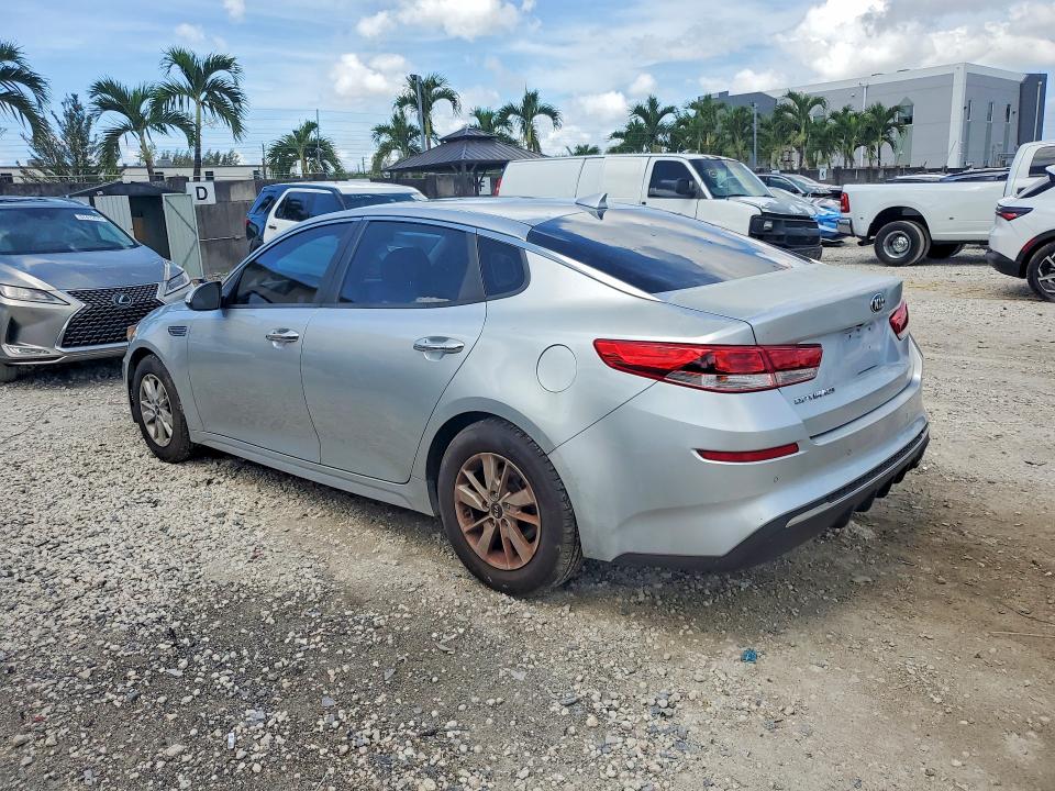 2019 Kia Optima VIN 5XXGT4L34KG280347 COPART salvage auction — MINOR DENT/SCRATCHES, Fl - Certificate Of Title (P), sold $1,000 on 2026-07-07 (photo 2)