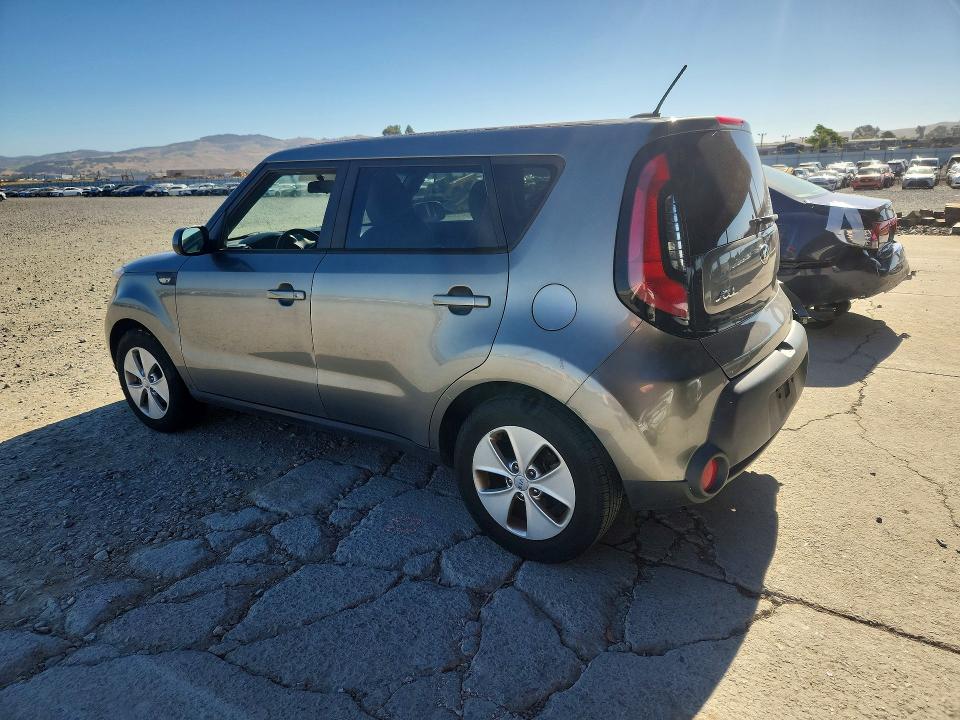 2014 Kia Soul VIN KNDJN2A26E7019751 COPART salvage auction — SIDE, Ca - Salvage Certificate, sold $850 on 2026-07-13 (photo 2)