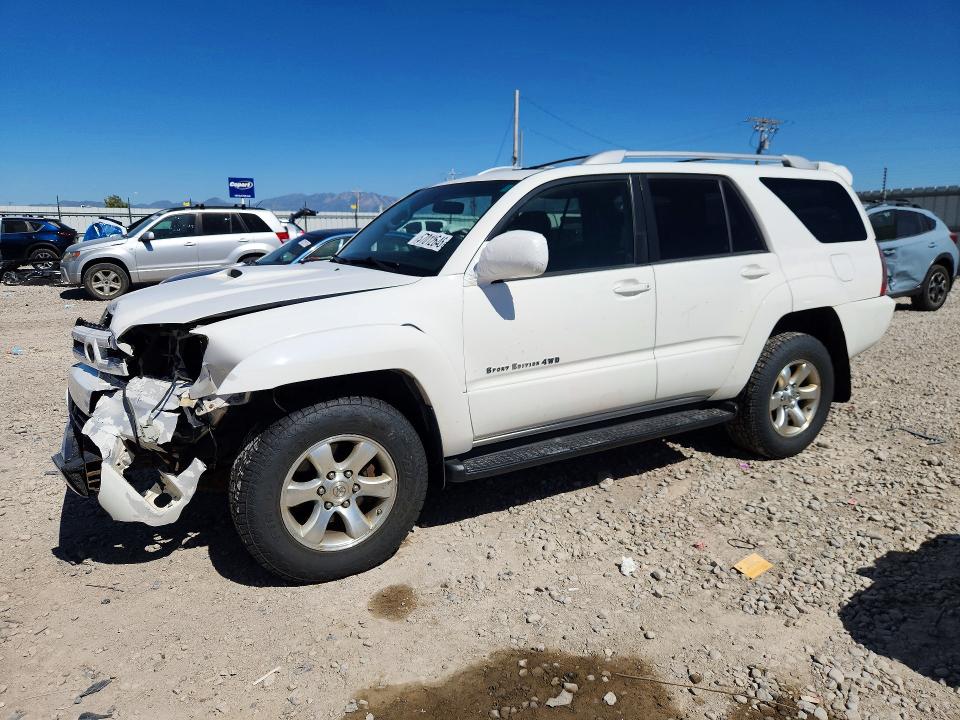 2005 Toyota 4runner VIN JTEBU14R550062119 COPART salvage auction — FRONT END, Ut - Salvage Certificate, sold $4,100 on 2026-07-17 (photo 1)