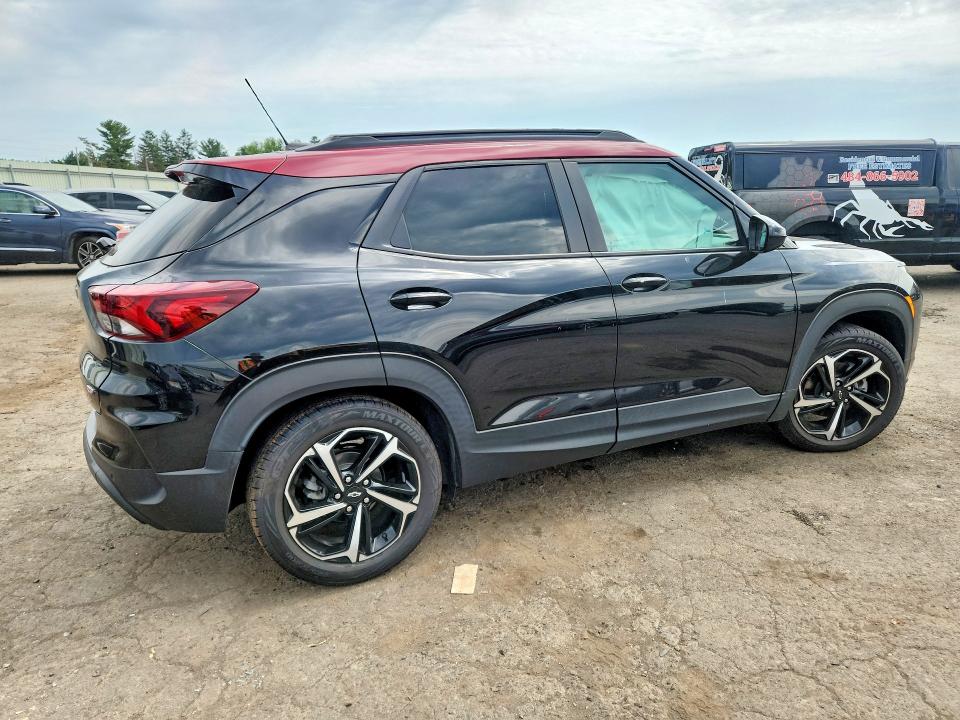 2021 Chevrolet Trailblazer VIN KL79MUSL0MB137747 COPART salvage auction — REAR END, Pa - Certificate Of Salvage, sold $4,750 on 2026-07-17 (photo 3)