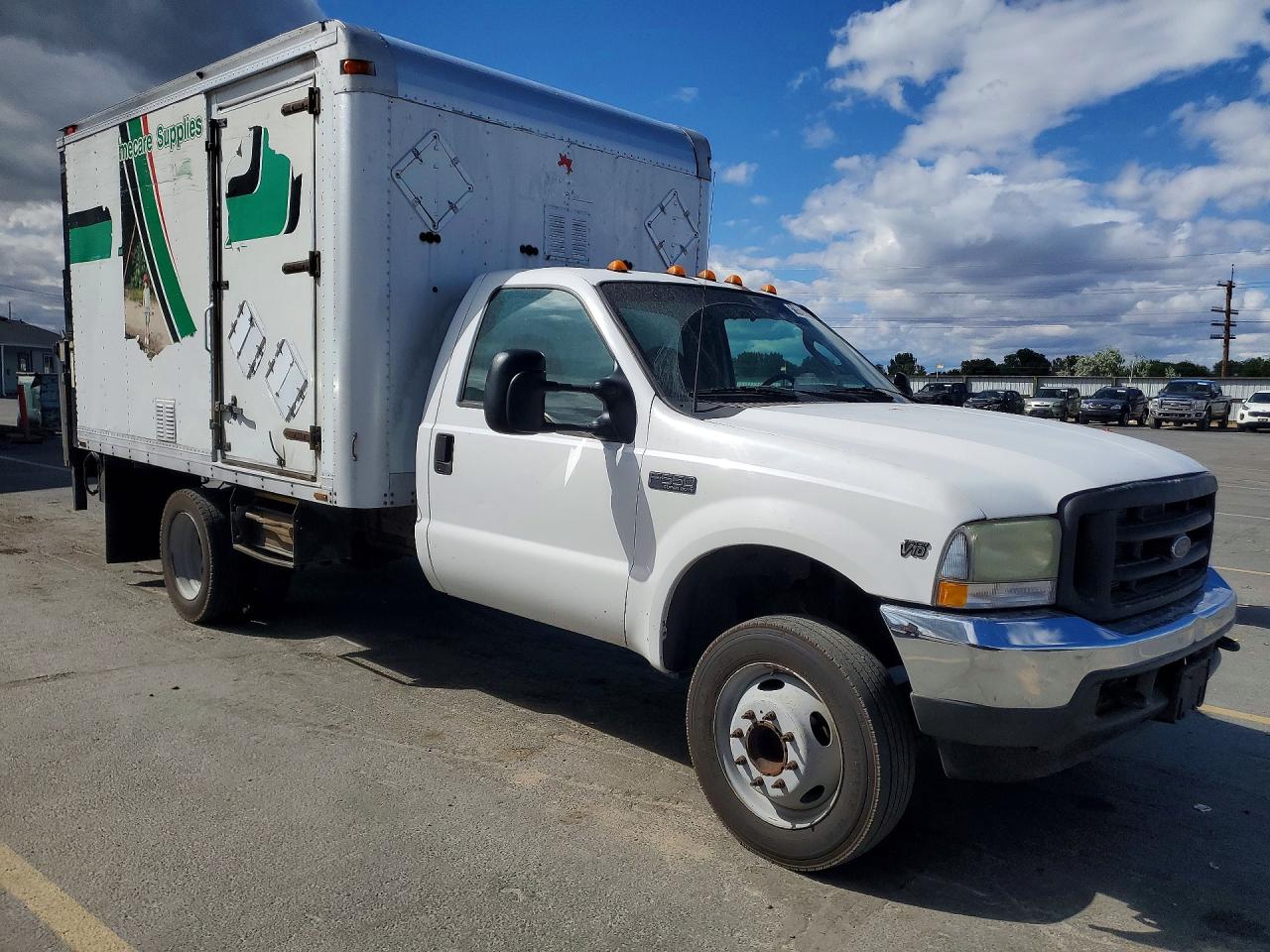 2003 Ford F-550 Super Duty VIN 1FDAF56S03EB73335 COPART salvage auction — Front End, ID - CERTIFICATE OF TITLE, sold $1,200 on 2026-06-30 (photo 4)