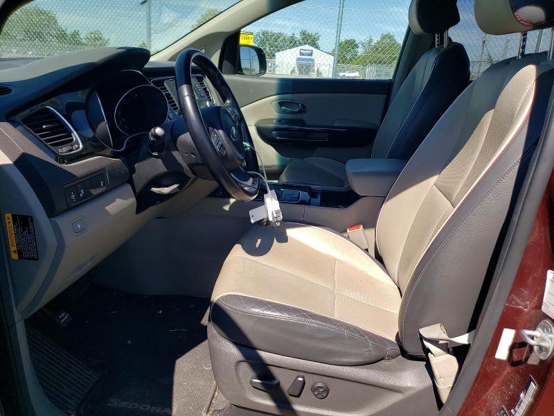 2015 Kia SEDONA VIN KNDMC5C15F6045127 COPART salvage auction — SIDE, IN - CERT OF TITLE-SALVAGE TITLE, sold $900 on 2026-07-07 (photo 7)
