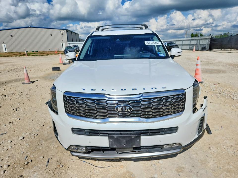 2020 Kia Telluride VIN 5XYP5DHCXLG071713 COPART salvage auction — FRONT END, Tx - Salvage Vehicle Title, sold $6,300 on 2026-07-09 (photo 5)