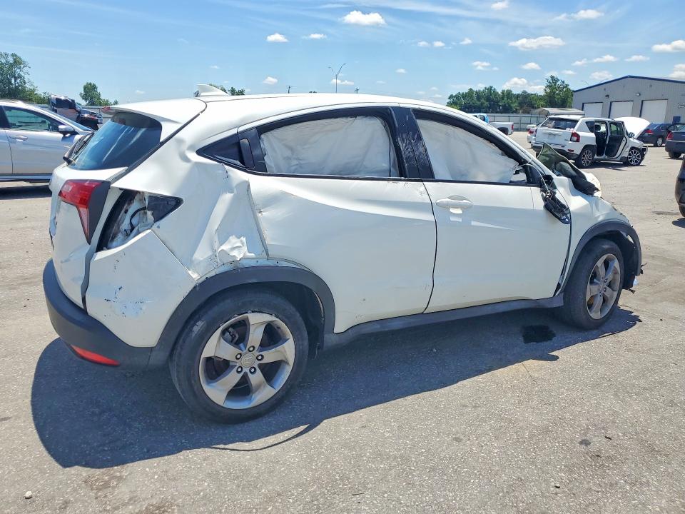 2016 Honda Hr-v VIN 3CZRU5H36GM748678 COPART salvage auction — FRONT END, Nc - Salvage Certificate Of Title, sold $750 on 2026-07-28 (photo 3)