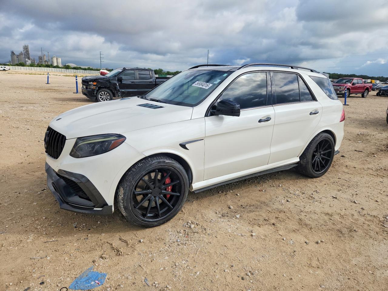 2016 Mercedes-Benz GLE-Class VIN 4JGDA7FB4GA707974 — COPART salvage auction photo