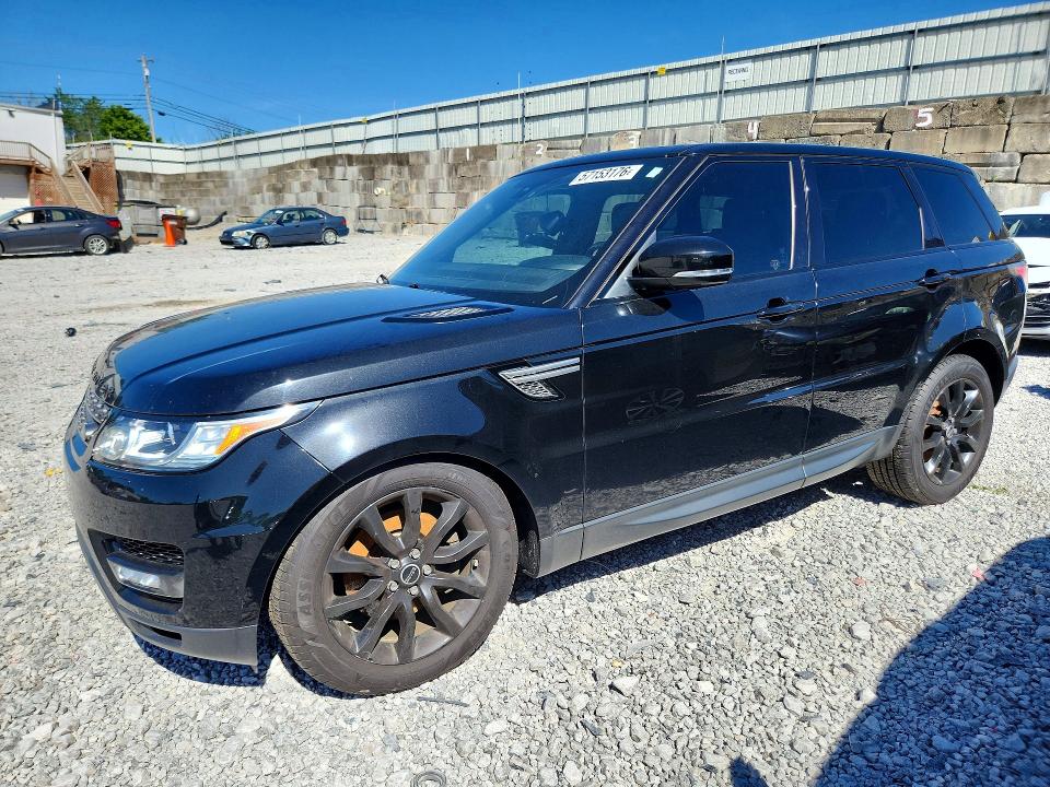 2014 Land rover RANGE ROVER VIN SALWR2WF4EA329544 COPART salvage auction — FRONT END, KY - CERT OF TITLE-SALVAGE, sold $2,900 on 2026-07-24 (photo 1)
