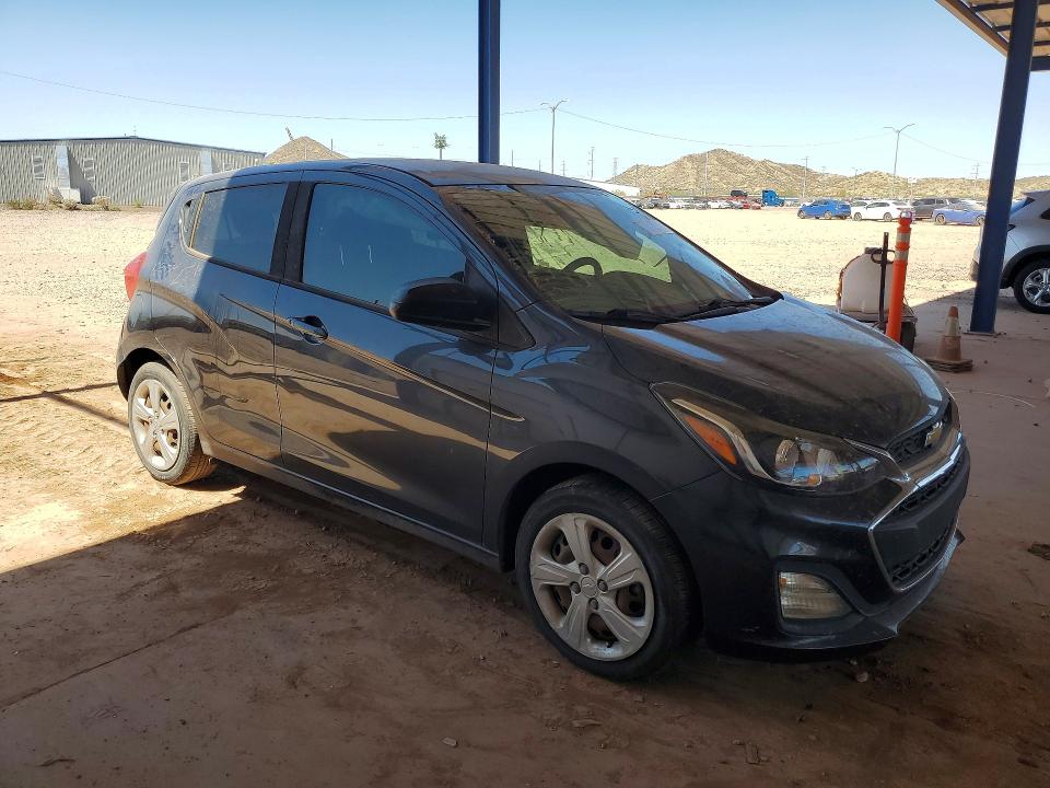 2021 Chevrolet Spark VIN KL8CB6SA4MC703467 COPART salvage auction — SIDE, Az - Cert Of Title - Salvage, sold $325 on 2026-07-28 (photo 4)