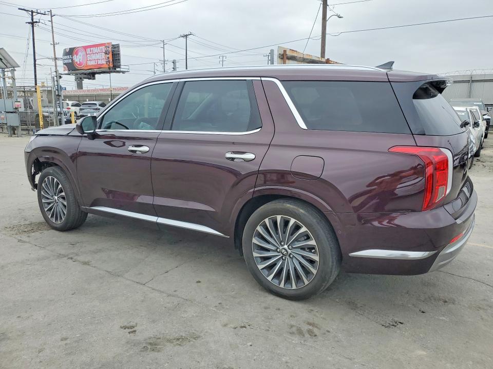 2024 Hyundai Palisade VIN KM8R74GE4RU730118 COPART salvage auction — FRONT END, AZ - DIS/DLR/EXP ONLY SALVAGE TITLE (P), sold $10,900 on 2026-07-20 (photo 2)