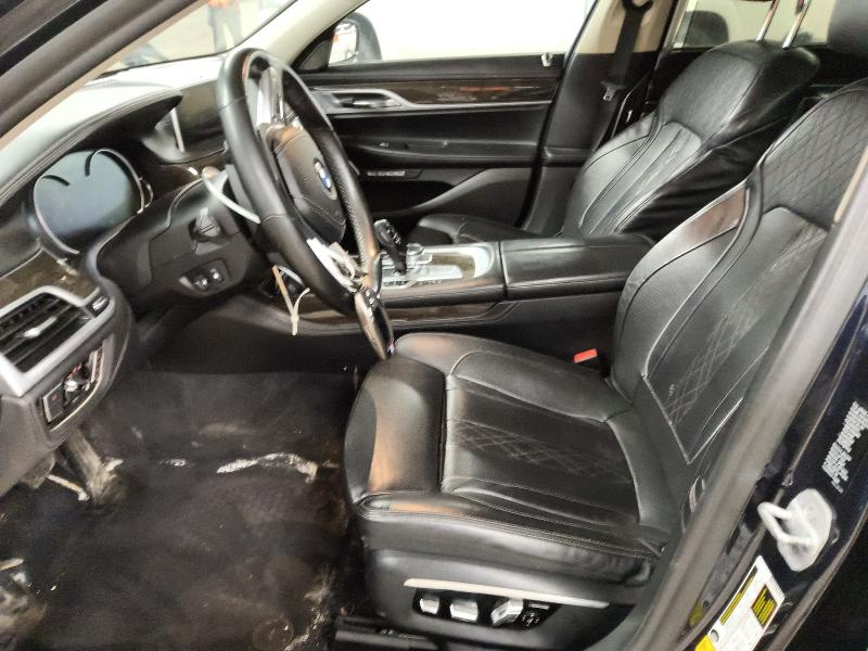 2016 BMW 7 series VIN WBA7F2C53GG418261 COPART salvage auction — HAIL, Il - Certificate Of Title, sold $3,650 on 2026-07-28 (photo 7)