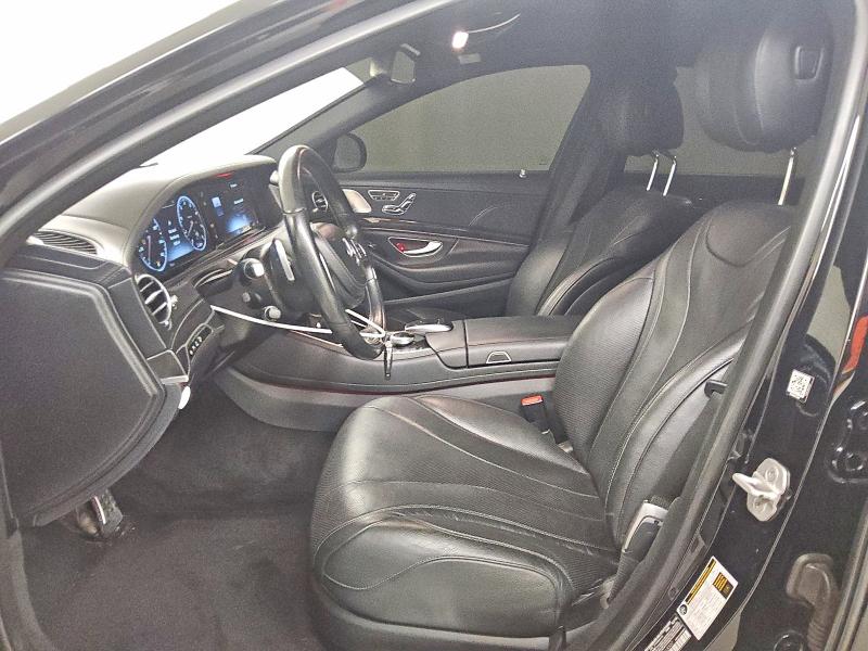 2017 Mercedes-benz S class VIN WDDUG8CB3HA313337 COPART salvage auction — MINOR DENT/SCRATCHES, TX - CERTIFICATE OF TITLE, sold $10,300 on 2026-07-21 (photo 7)