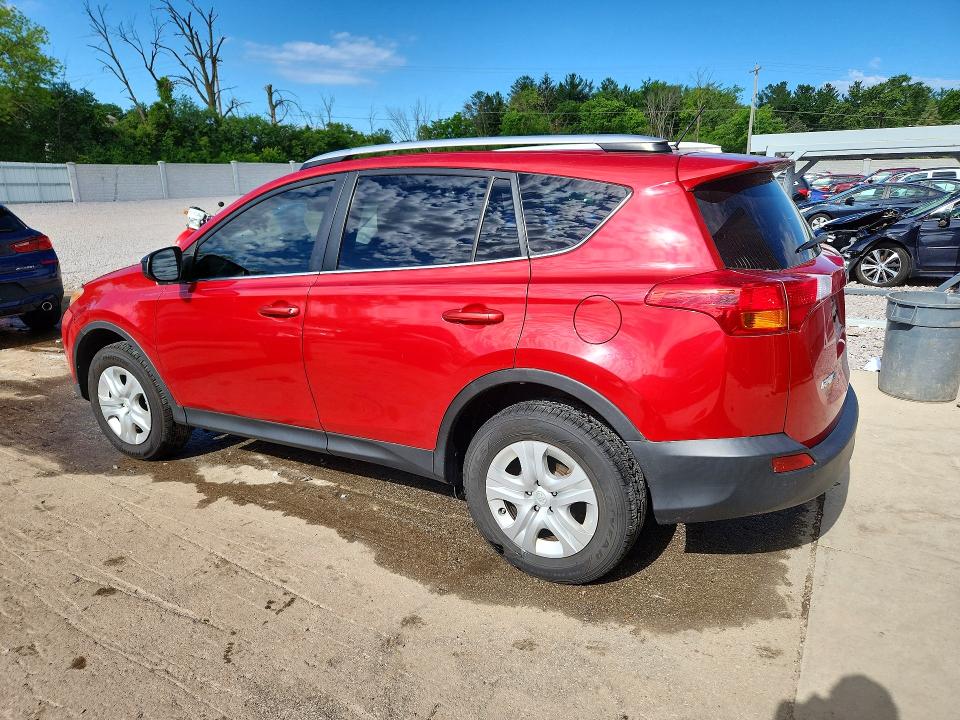 2014 Toyota Rav 4 VIN JTMZFREV0EJ011189 COPART salvage auction — HAIL, Wi - Junked Vehicle Bill Of Sale, sold $2,950 on 2026-07-06 (photo 2)