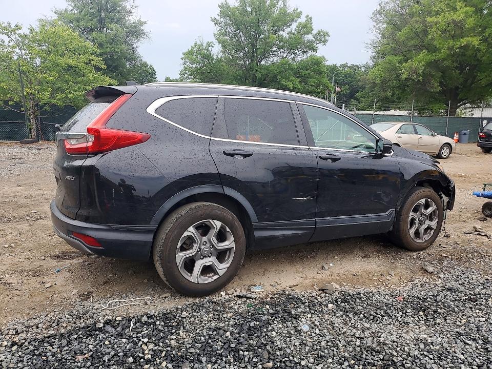 2019 Honda VIN JHLRW2H57KX017506 COPART salvage auction — FRONT END, Salvage Title, sold $7,500 on 2026-07-09 (photo 3)