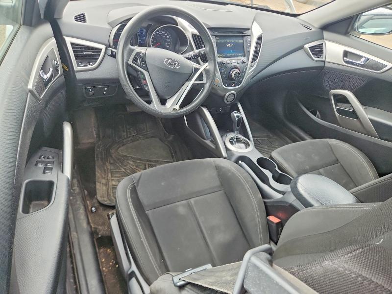 2016 Hyundai Veloster VIN KMHTC6AD7GU265456 COPART salvage auction — MECHANICAL, Ab - Bos - Active, sold $975 on 2026-07-14 (photo 8)