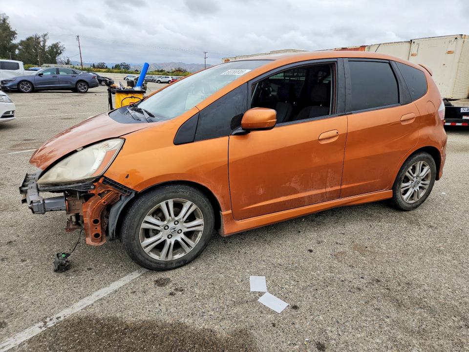 2010 Honda Fit VIN JHMGE8H46AS021560 COPART salvage auction — FRONT END, CA - SALVAGE CERTIFICATE, sold $300 on 2026-07-28 (photo 1)
