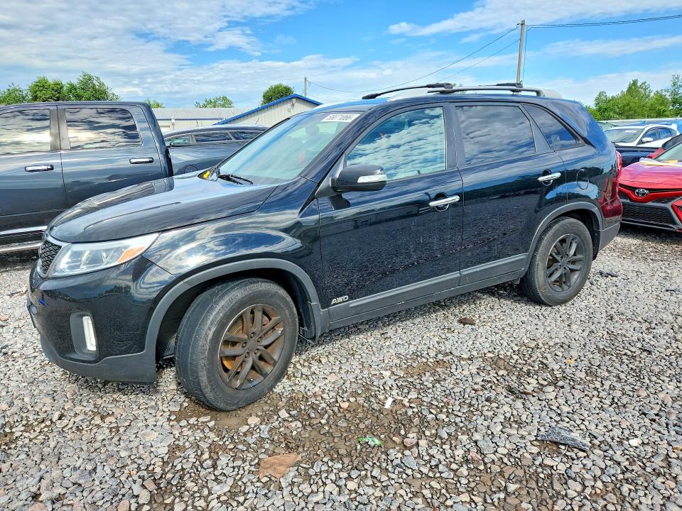2015 Kia Sorento VIN 5XYKTDA69FG582936 COPART salvage auction — FRONT END, Mt - Certificate Of Title, sold $175 on 2026-07-27 (photo 1)