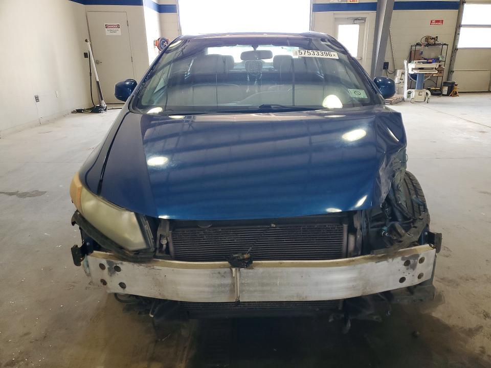 2012 Honda VIN 19XFB2F89CE328073 COPART salvage auction — FRONT END, VA - CERT OF TITLE - SALVAGE, sold $750 on 2026-07-02 (photo 5)