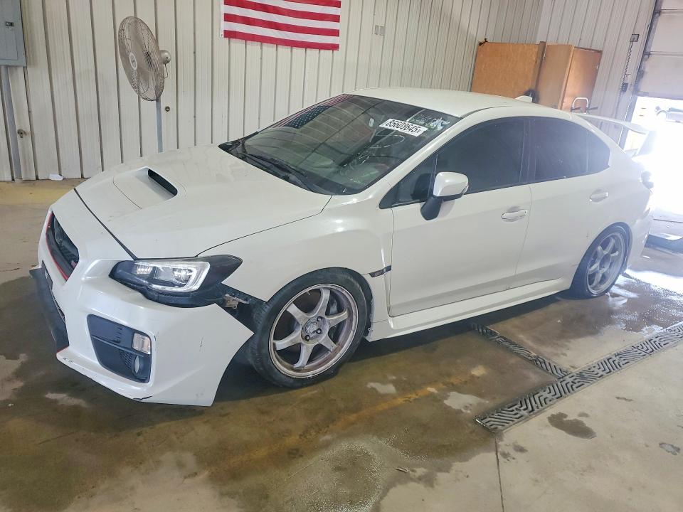 2017 Subaru Wrx VIN JF1VA2V69H9815919 COPART salvage auction — FRONT END, Pa - Cert Of Title (P), sold $8,100 on 2026-07-29 (photo 1)