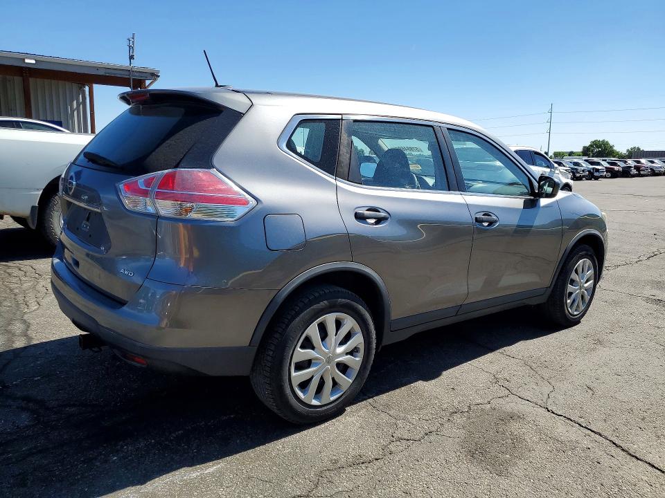 2016 Nissan Rogue sport VIN KNMAT2MV0GP621740 COPART salvage auction — HAIL, CO - CERTIFICATE OF TITLE, sold $2,600 on 2026-07-09 (photo 3)