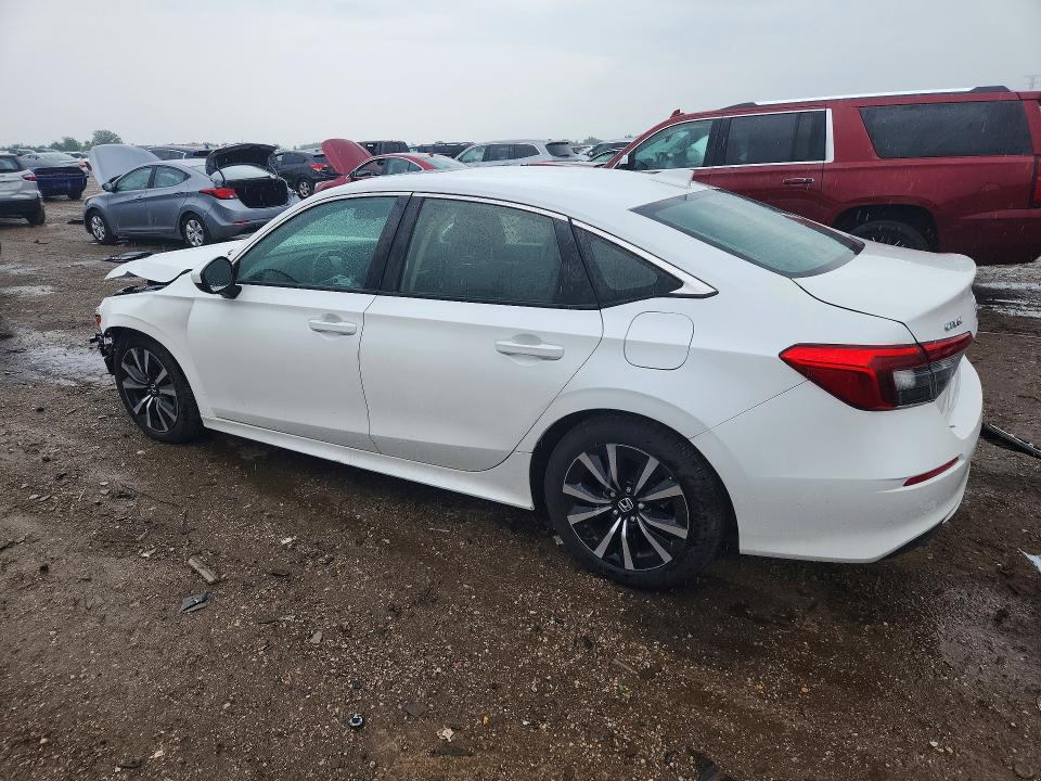 2022 Honda Civic VIN JHMFE1F79NX009461 COPART salvage auction — FRONT END, Il - Salvage Certificate, sold $3,650 on 2026-07-30 (photo 2)